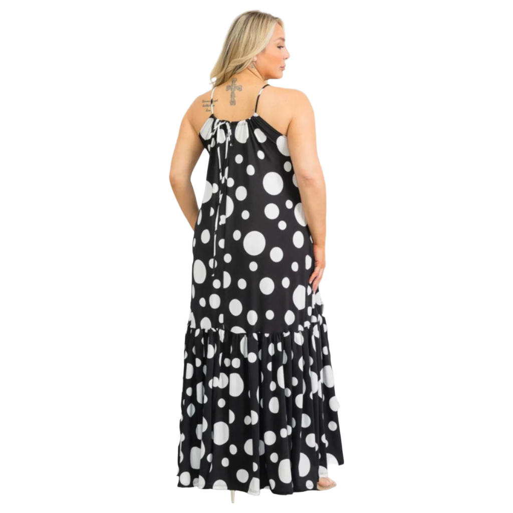 Midnight Dots Dress