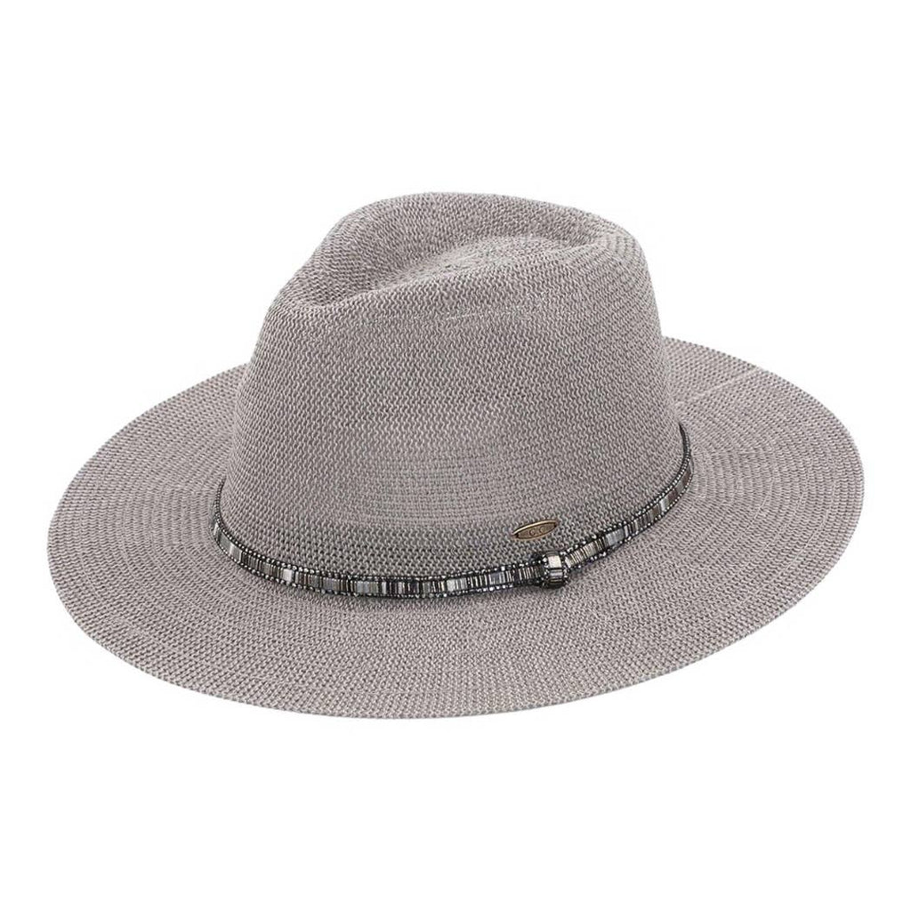 Fedora Flair Unleashed Hat - Lt Grey
