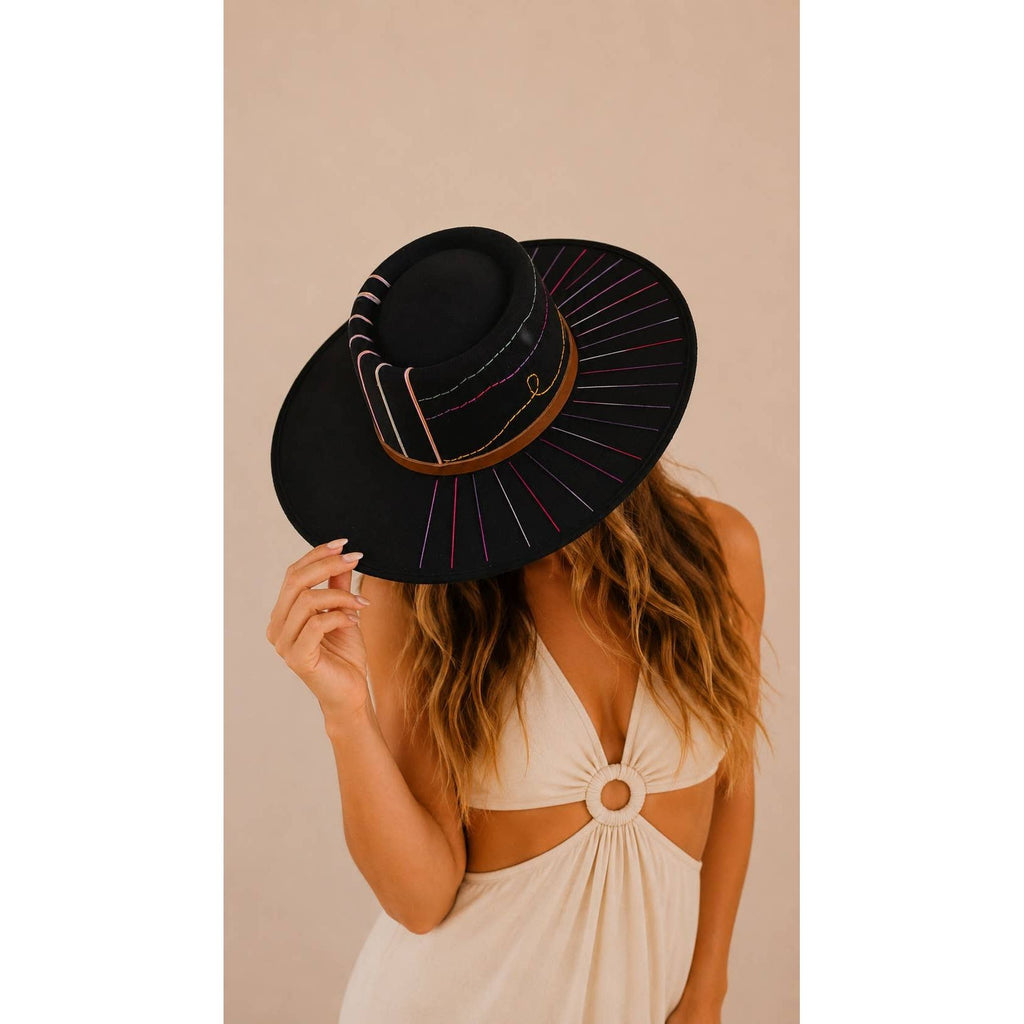 Color Me Chic Telescope Crown Hat