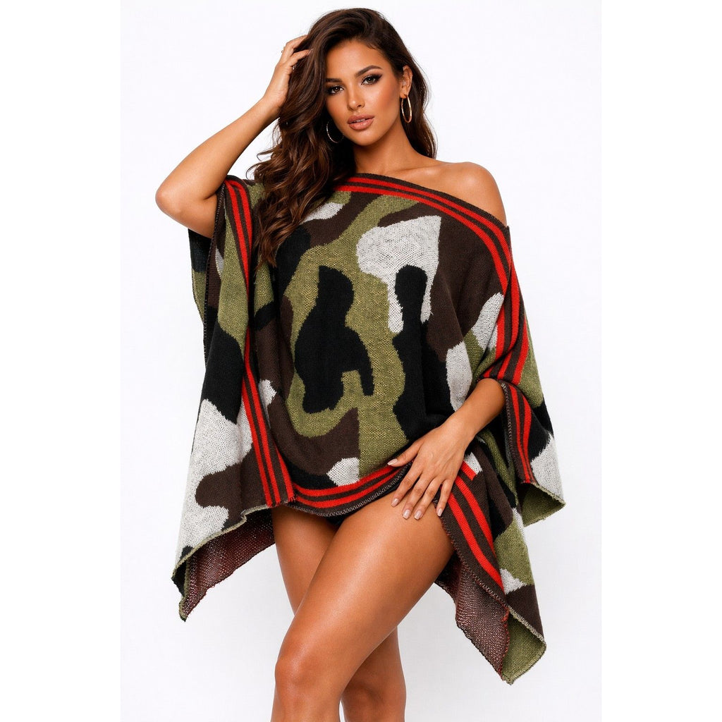 Camo Cutie Poncho