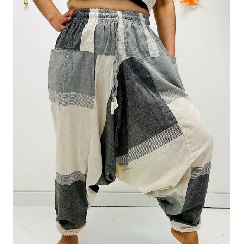 Nepal Yoga Pants - Grey