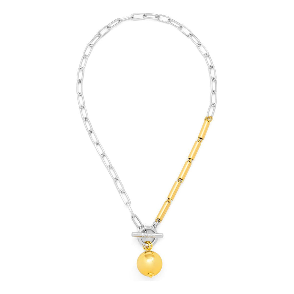 Two-Tone Links Necklace