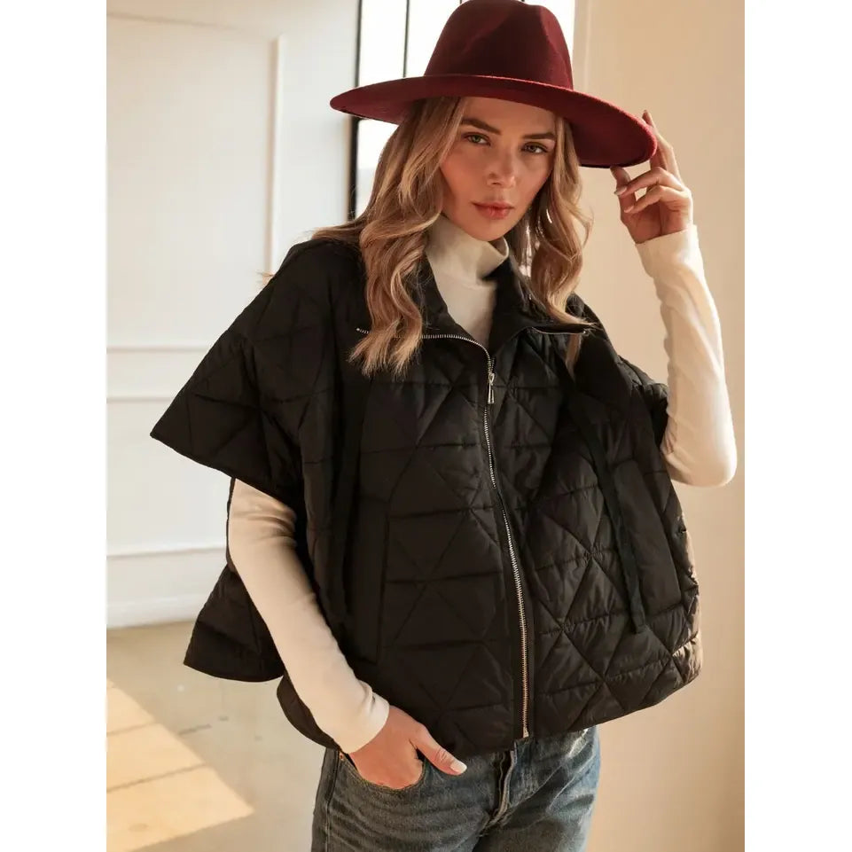Jamal Puffer Poncho