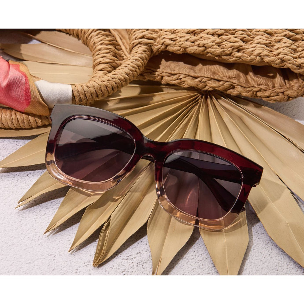 Cabana Sun Cherry/Blush - Sunglasses