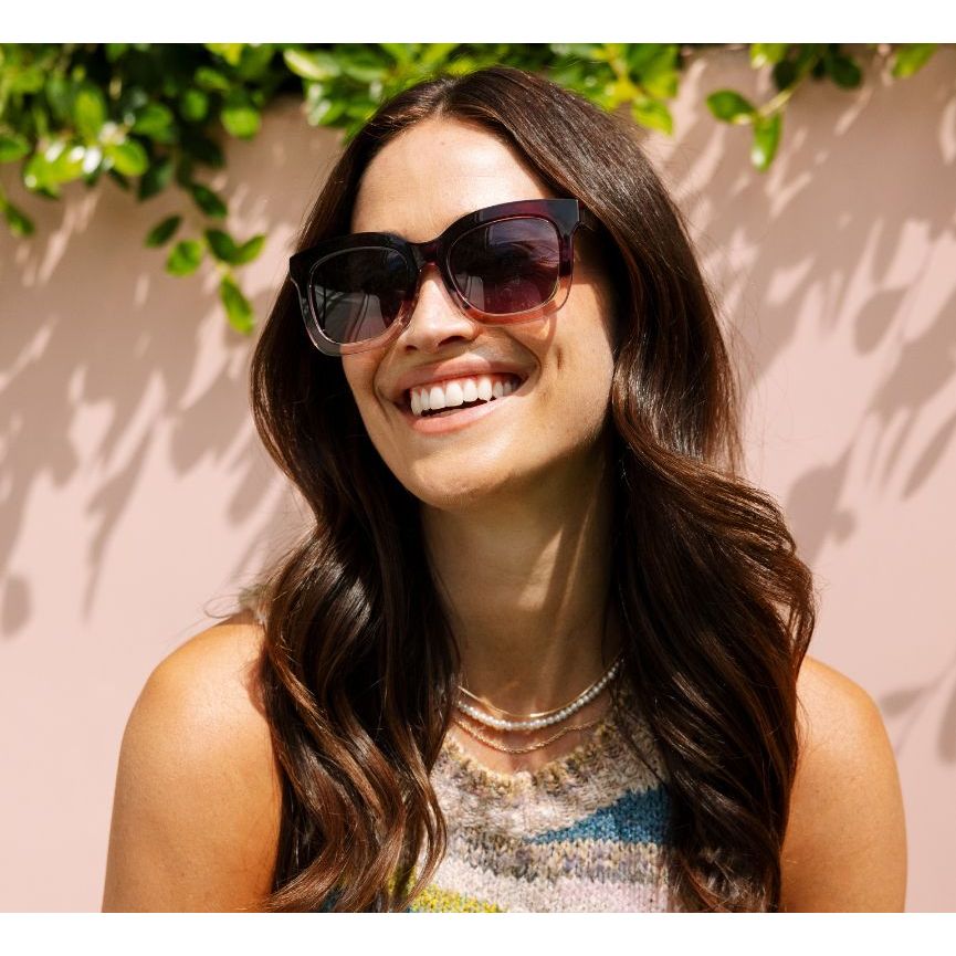 Cabana Sun Cherry/Blush - Sunglasses
