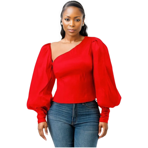 So Chic Top - Red