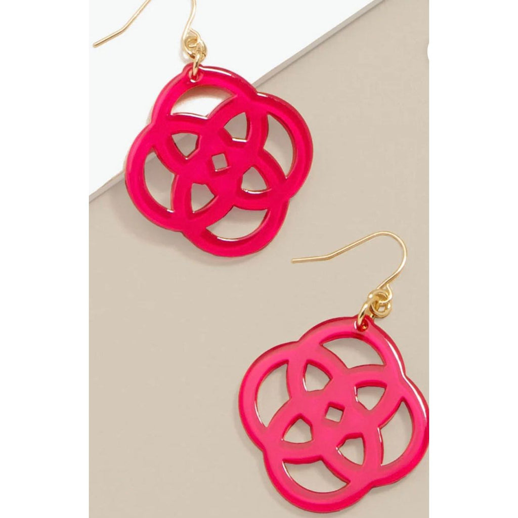Grace Earrings - Pink