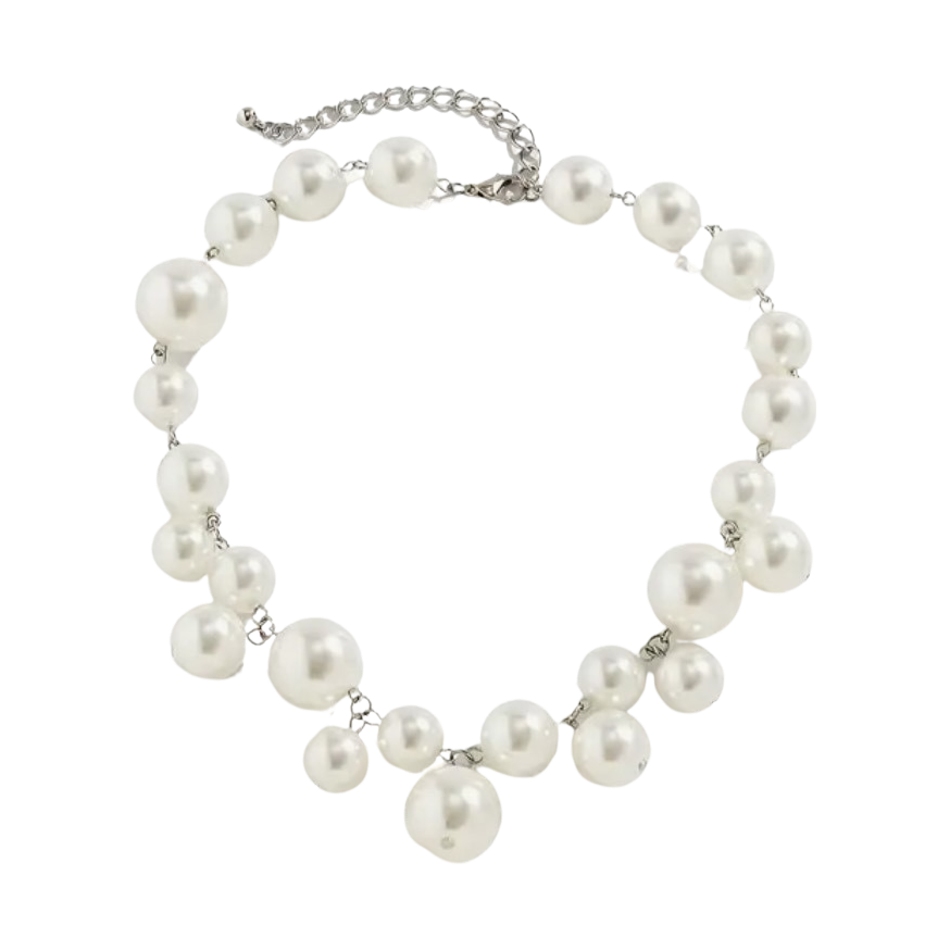 Big & Small Pearl Necklace