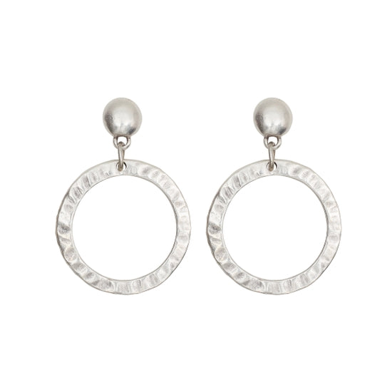 Flat Circle - Earrings