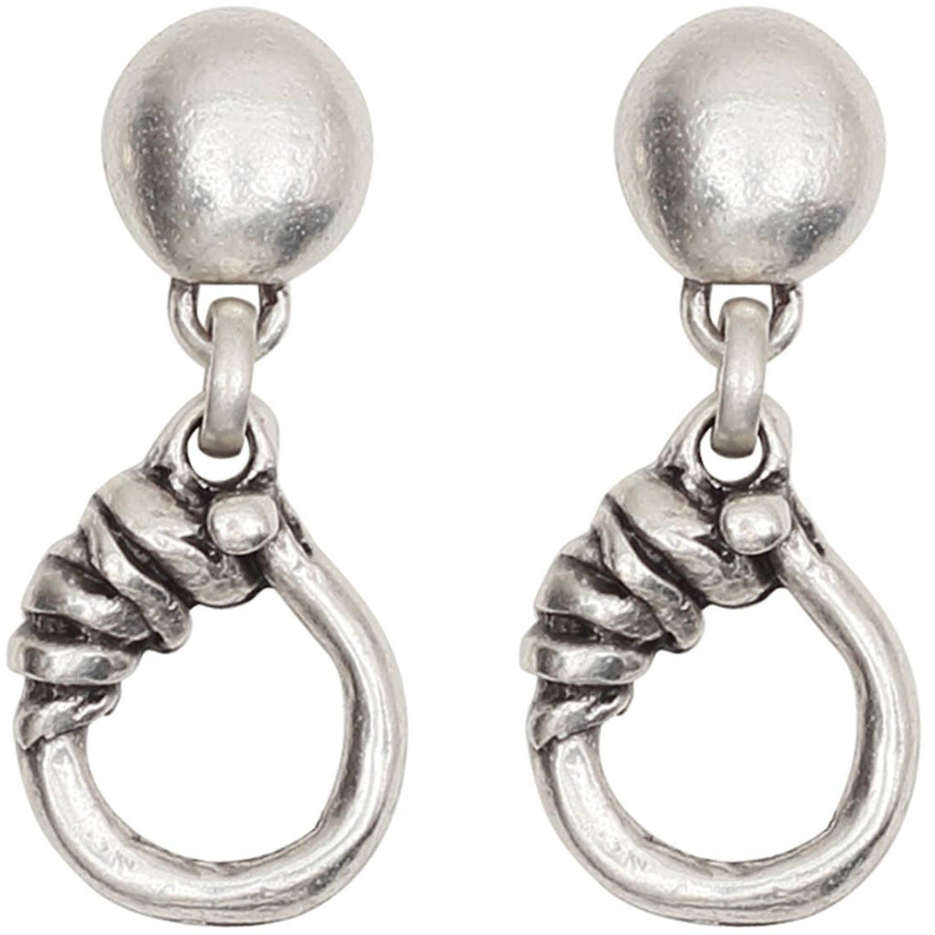 Oval Twist Earrings
