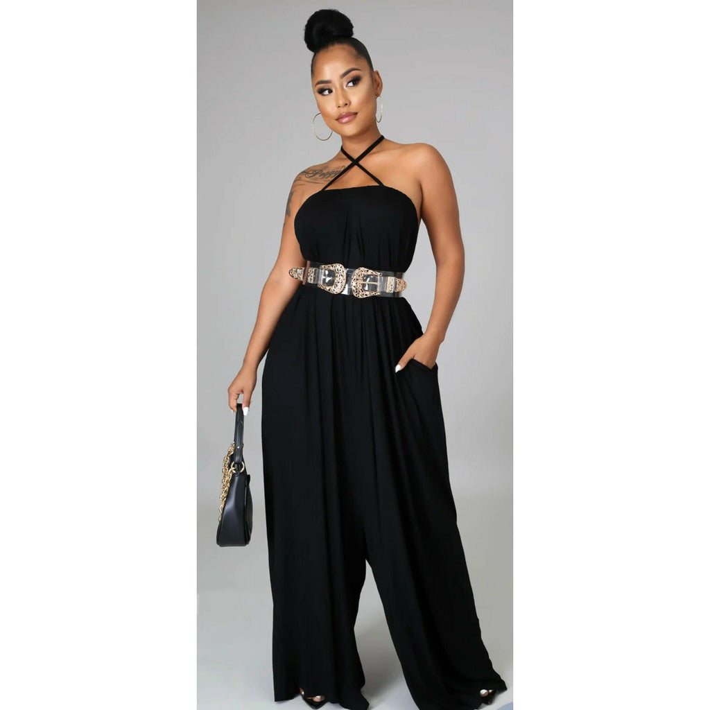 Blackish Jumpsuit - Black