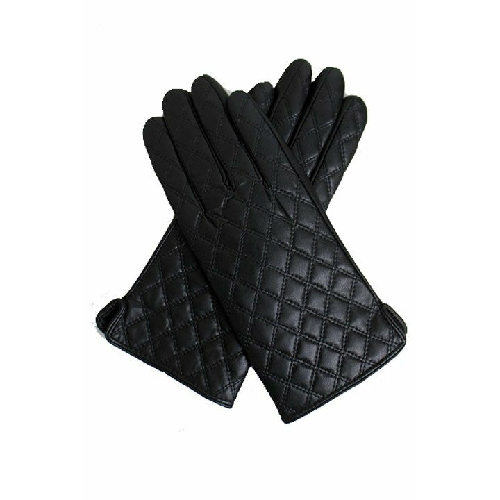 Black Faux Gloves