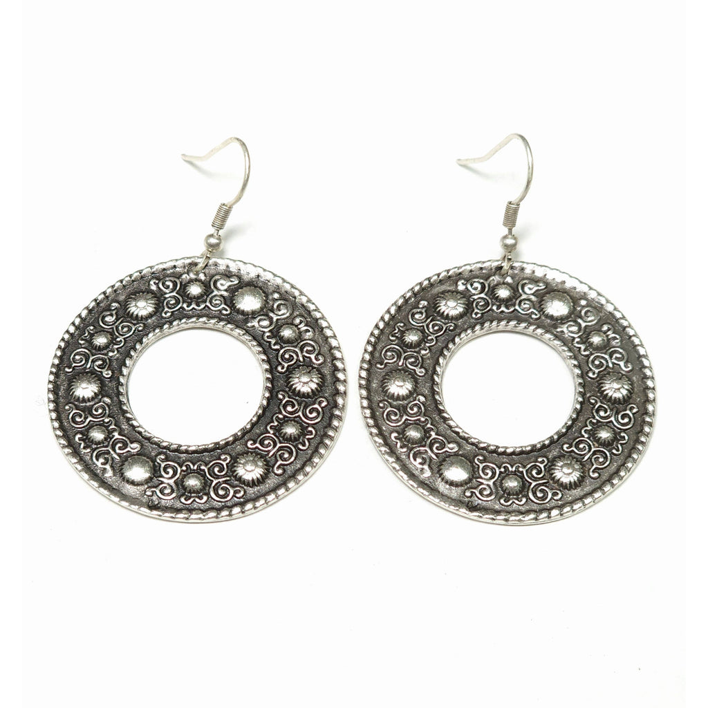 Pewter Boho Earrings