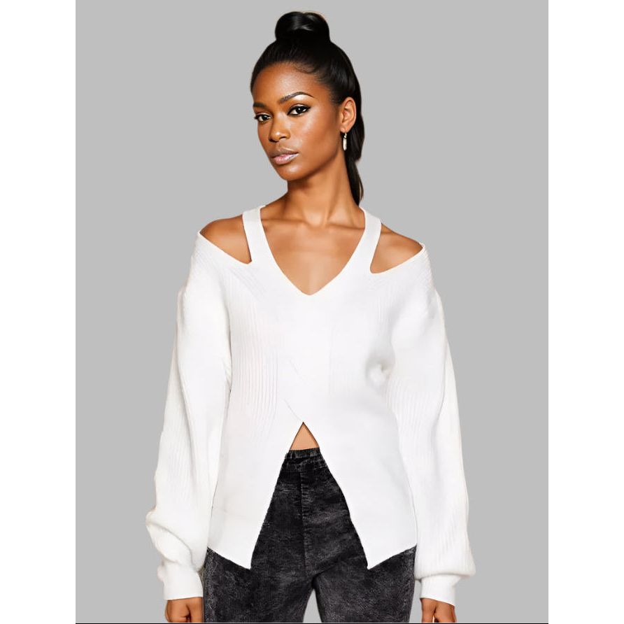 Why Not Sweater - White