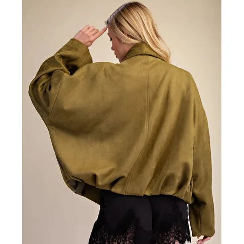 Wrapped in Suede Jacket