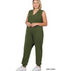 Comfy Comfy Jumpsuit - Army Green