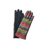 Adler III Print Gloves - Multi Black