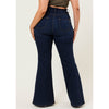 Curve Appeal High-Waisted Flare Jeans - Plus
