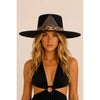 Corinne Boater Crown Hat