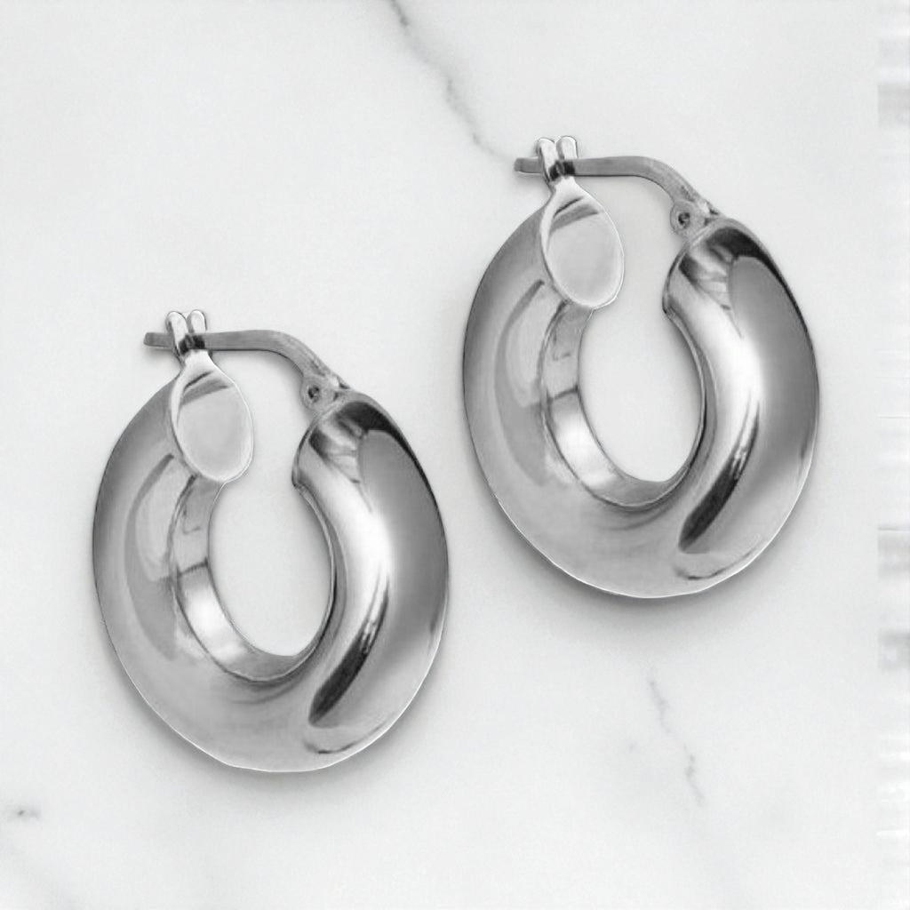 Bubble Hoop Earrings