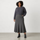 Effortless Elegance Midi Skirt