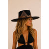 Corinne Boater Crown Hat