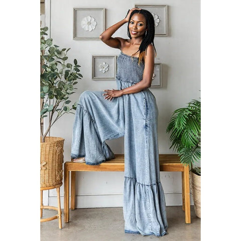 Blackish Jumpsuit - Black