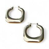 Smooth Square Earrings