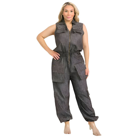 Blackish Jumpsuit - Black