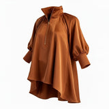 Zip & Poise Blouse