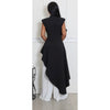 Hold It Pant Set - Black/White
