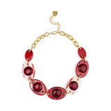 Marbled Resin Necklace