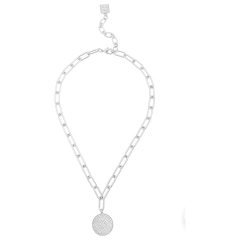 Double Loop Pearl Necklace
