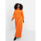 Saylor Dress Plus - Orange
