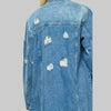 Denim After Dark Longline Coat - Plus
