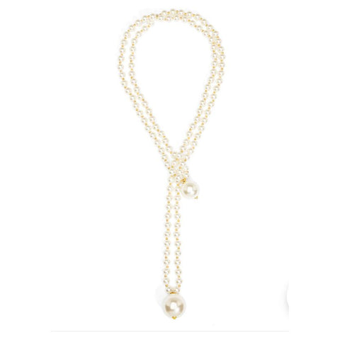 Long Side Knot Necklace