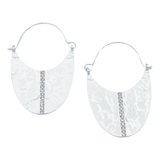 Subtle Bling Earrings - Silver