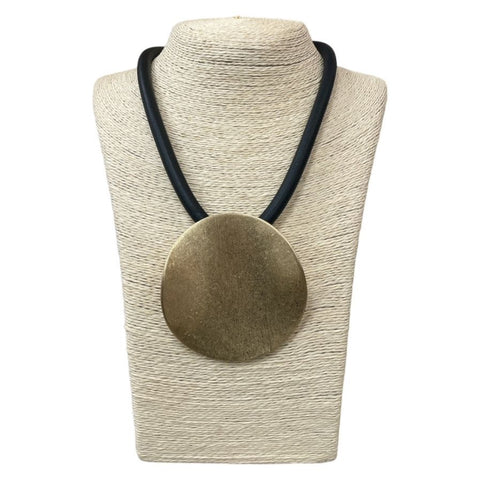 Twisted Circle Necklace