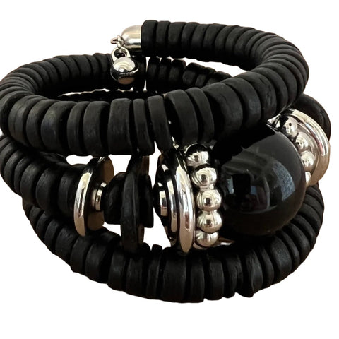 Tube Chain Charm Bracelet
