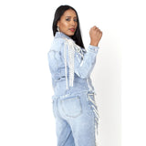 Denim Sparkle Jacket