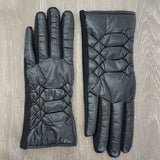 Black Puffer Gloves