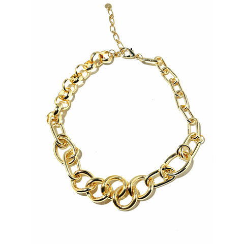 Circle It Necklace - Gold