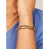 Classic Link Toggle Bracelet - Gold